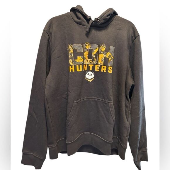 NWT Fanatics Black Gold Overwatch League CDH Hunters Hoodie ESports - Size L - Picture 1 of 6